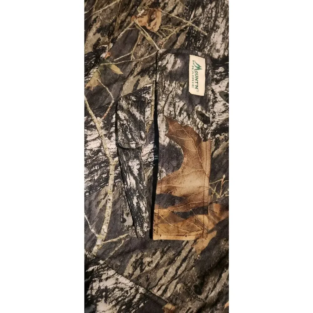 Mount’N Prairie Mens Jacket Work Hunting Hooded Camo Coat Size X-Larg